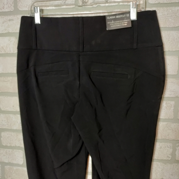Memior Womens Black Dress Pants NWT Size 11 - Picture 5 of 9